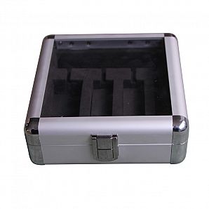 Aluminiumgehäuse mit transparenter Oberseite