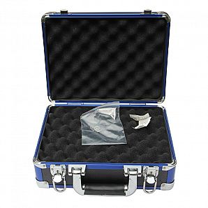 Maßgefertigter blauer Waffenkoffer