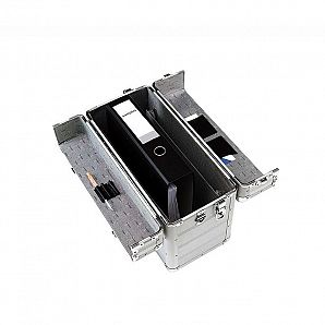 Pilotenkoffer mit doppeltem Deckel