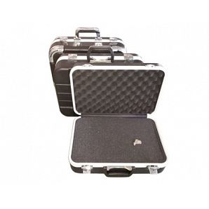 Kunststoffetui mit Schaumstoffeinlage