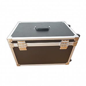 Professioneller Aluminium-Flightcase mit Trennwänden