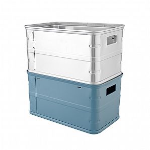 Aluminium-Aufbewahrungsbox ohne Deckel